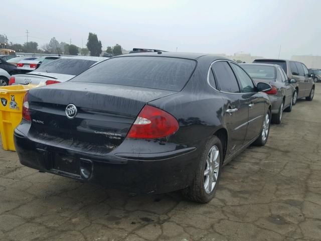 2G4WE567X51214532 - 2005 BUICK LACROSSE C BLACK photo 4