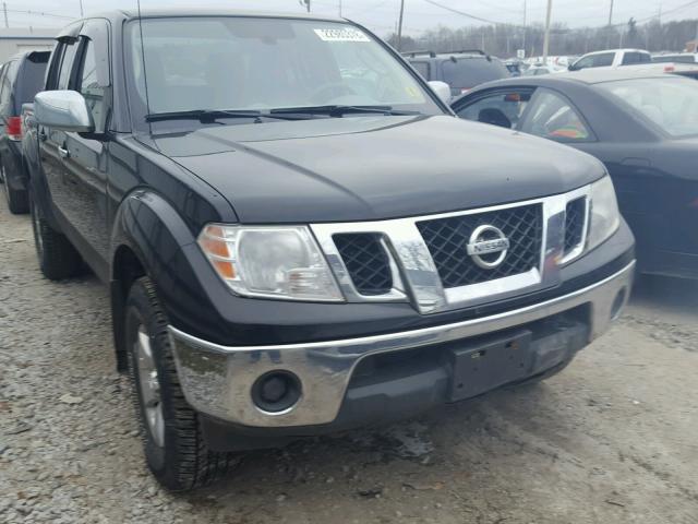 1N6AD0EV3AC426341 - 2010 NISSAN FRONTIER C BLACK photo 1