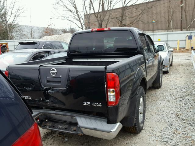 1N6AD0EV3AC426341 - 2010 NISSAN FRONTIER C BLACK photo 4