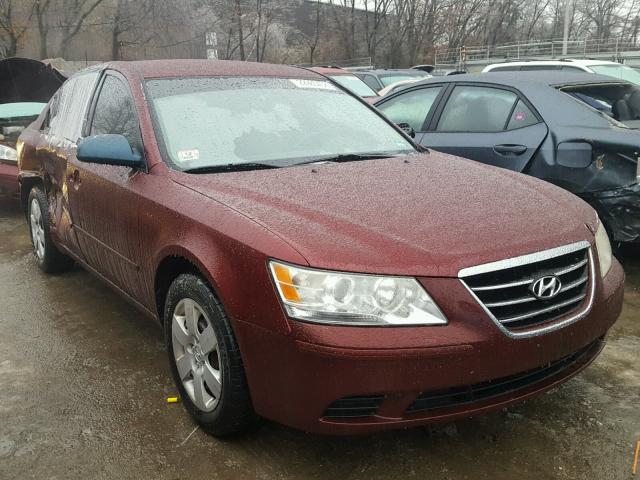 5NPET4AC6AH607635 - 2010 HYUNDAI SONATA GLS RED photo 1