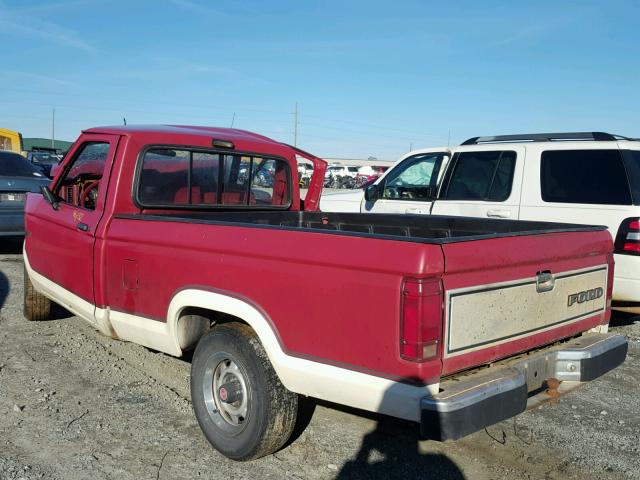 1FTBR10T7JUC30756 - 1988 FORD RANGER RED photo 3