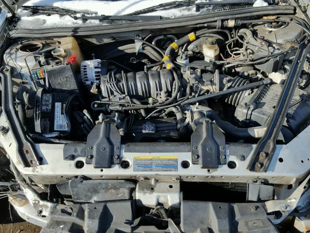 1G2WP52K13F156166 - 2003 PONTIAC GRAND PRIX SILVER photo 7