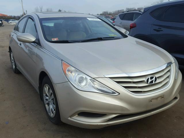 5NPEB4AC0BH073844 - 2011 HYUNDAI SONATA GLS TAN photo 1