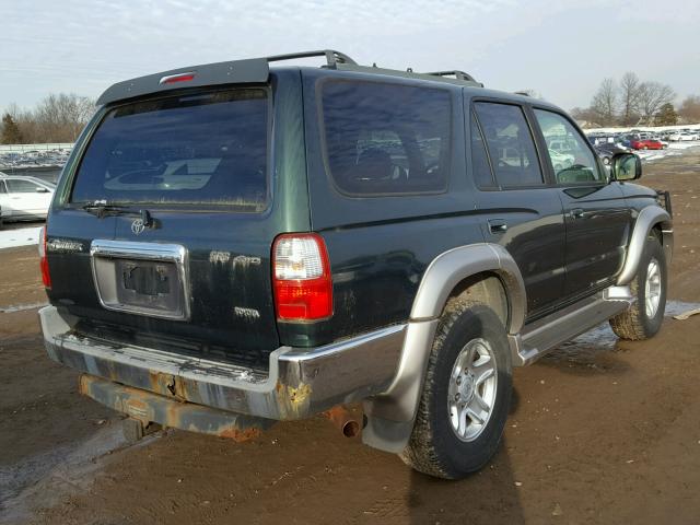 JT3HN86R029072795 - 2002 TOYOTA 4RUNNER SR GREEN photo 4