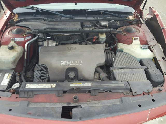 1G3HN52K7W4822814 - 1998 OLDSMOBILE 88 BASE RED photo 7