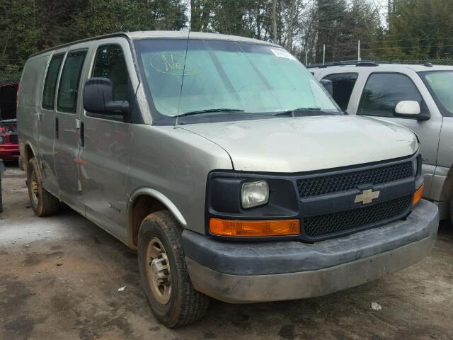 1GCGG25V261149362 - 2006 CHEVROLET EXPRESS G2 GOLD photo 1