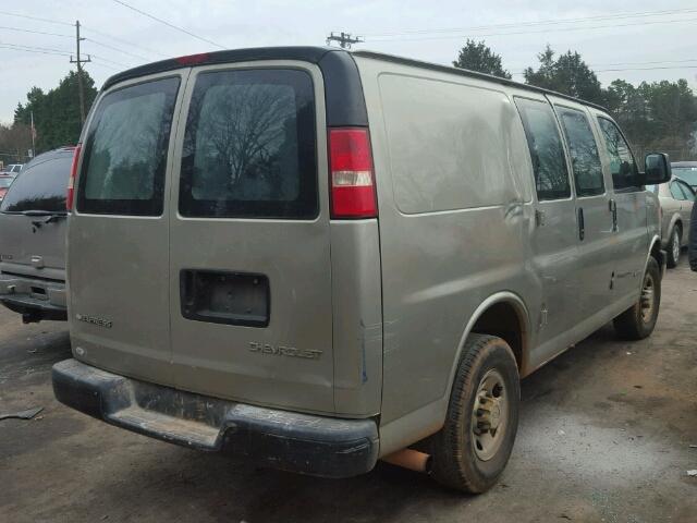 1GCGG25V261149362 - 2006 CHEVROLET EXPRESS G2 GOLD photo 4