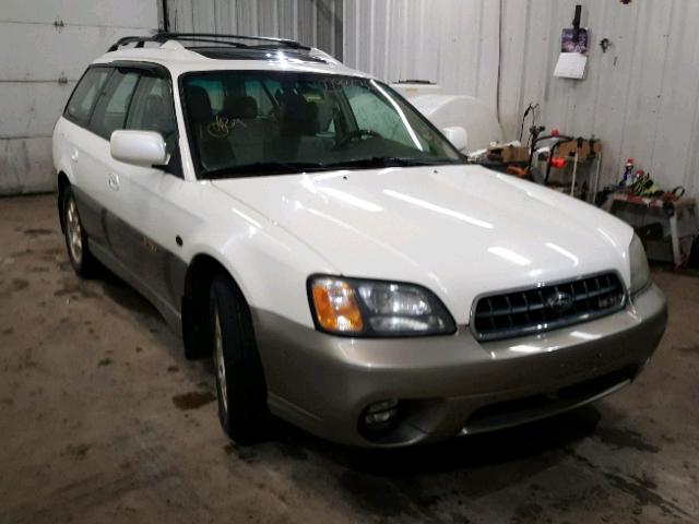 4S3BH806337634547 - 2003 SUBARU LEGACY OUT WHITE photo 1