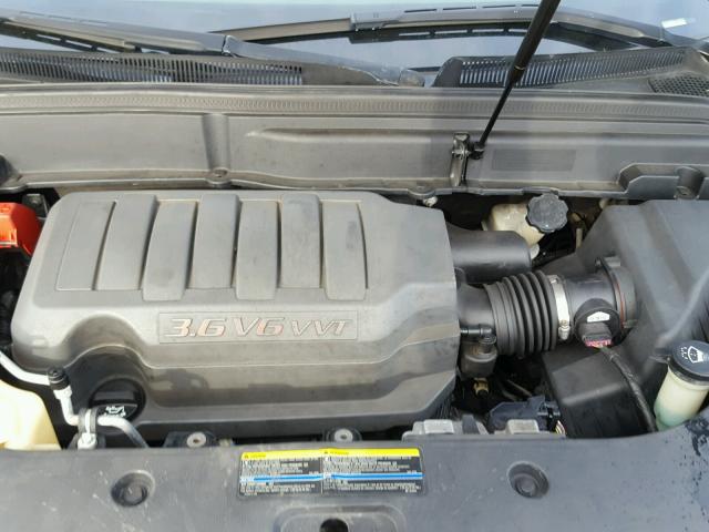 1GKER33797J159243 - 2007 GMC ACADIA SLT შავი ფოტო 7