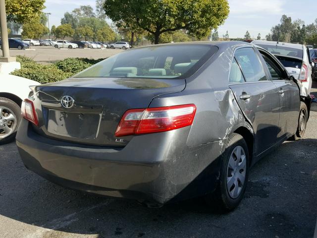 4T4BE46K58R021345 - 2008 TOYOTA CAMRY CE SILVER photo 4