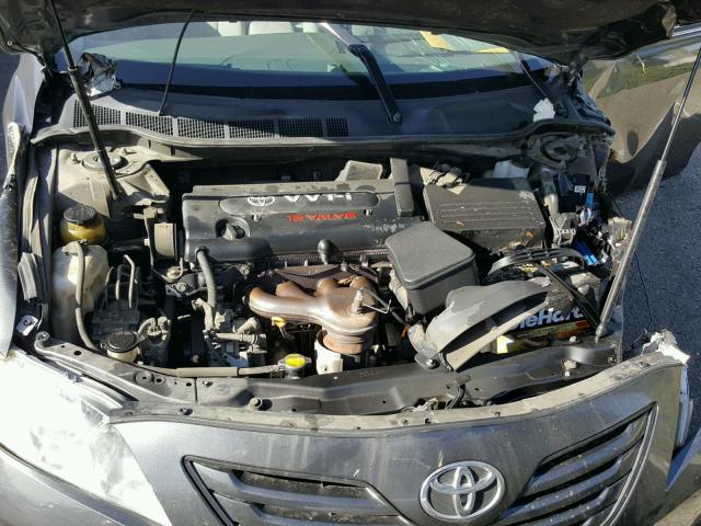 4T4BE46K58R021345 - 2008 TOYOTA CAMRY CE SILVER photo 7