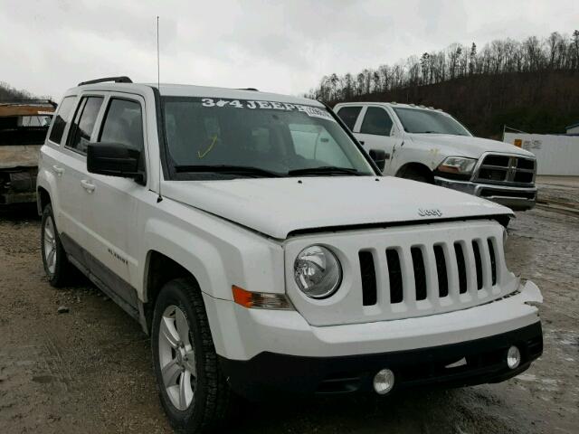 1C4NJRBB7ED622956 - 2014 JEEP PATRIOT SP WHITE photo 1