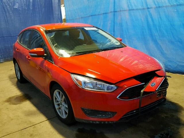 1FADP3K2XHL263982 - 2017 FORD FOCUS SE RED photo 1