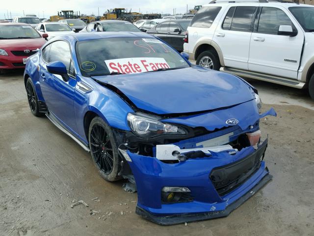 JF1ZCAC10F9600326 - 2015 SUBARU BRZ 2.0 LI BLUE photo 1