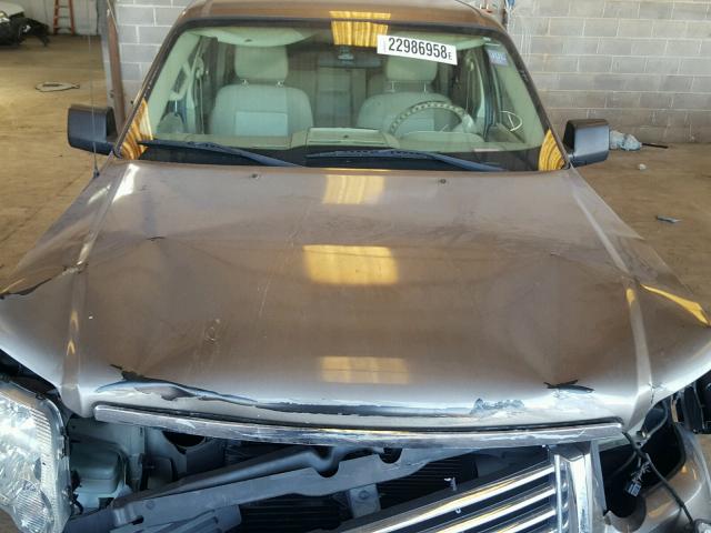 1FMEU63E86UA64949 - 2006 FORD EXPLORER X GOLD photo 7