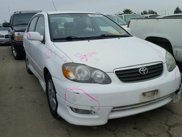 2T1BR32EX7C756590 - 2007 TOYOTA COROLLA CE WHITE photo 1