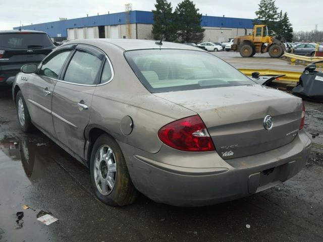 2G4WC582161169022 - 2006 BUICK LACROSSE C GOLD photo 3