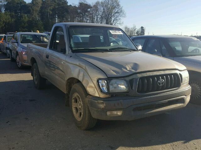 5TENL42N92Z096694 - 2002 TOYOTA TACOMA GOLD photo 1