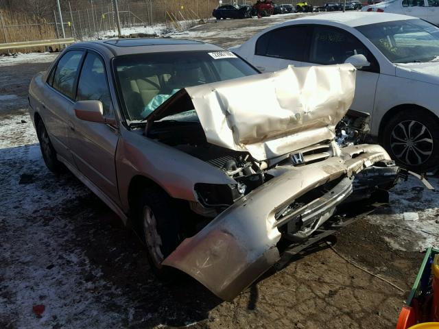 1HGCG56682A061855 - 2002 HONDA ACCORD EX TAN photo 1