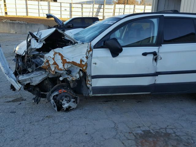 2A8GM48L27R114938 - 2007 CHRYSLER PACIFICA WHITE photo 10