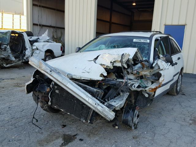 2A8GM48L27R114938 - 2007 CHRYSLER PACIFICA WHITE photo 2