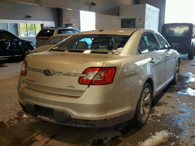 1FAHP2EW3BG173504 - 2011 FORD TAURUS SEL SILVER photo 4