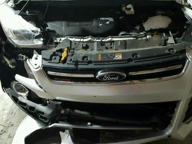 1FMCU9J95DUD35817 - 2013 FORD ESCAPE TIT SILVER photo 7