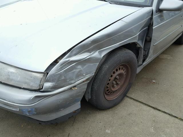 1G1LD5544TY137709 - 1996 CHEVROLET CORSICA GRAY photo 9