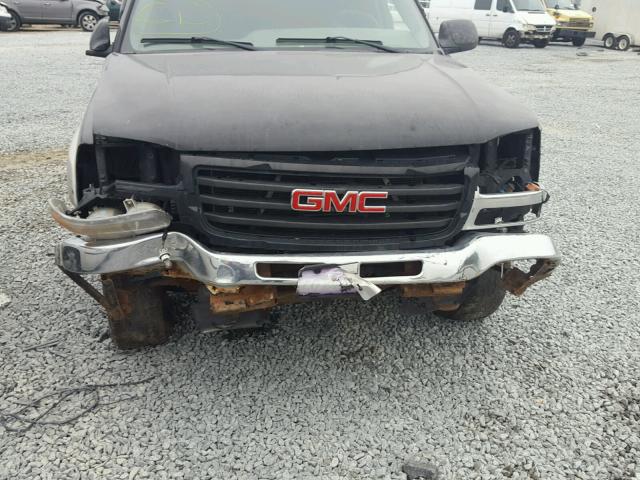 1GTEK19BX6Z173393 - 2006 GMC NEW SIERRA BLACK photo 9