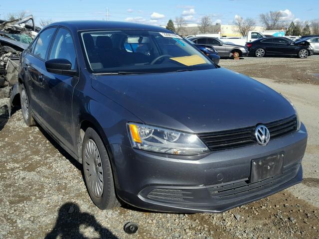 3VW2K7AJ7BM398128 - 2011 VOLKSWAGEN JETTA BASE GRAY photo 1