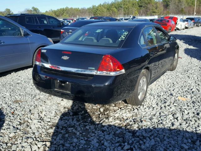 2G1WA5EK6A1264580 - 2010 CHEVROLET IMPALA LS BLACK photo 4