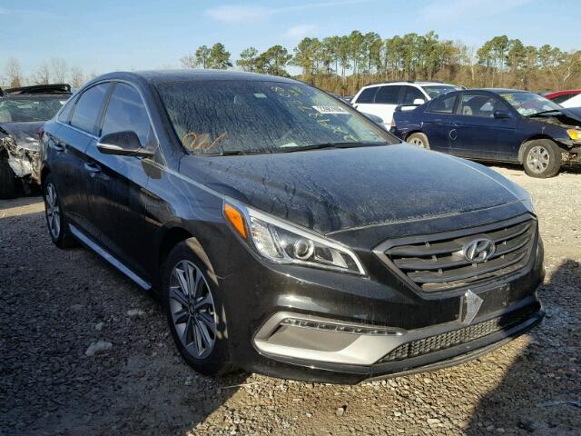 5NPE34AF0HH539076 - 2017 HYUNDAI SONATA SPO BLACK photo 1