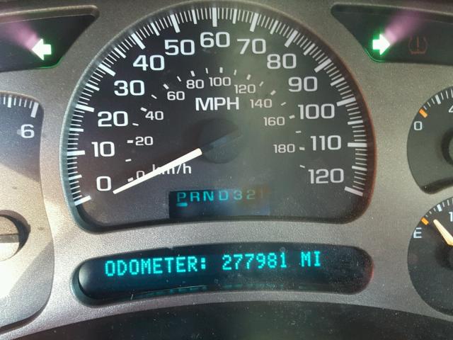 1GYEC63T13R183067 - 2003 CADILLAC ESCALADE L BLACK photo 8