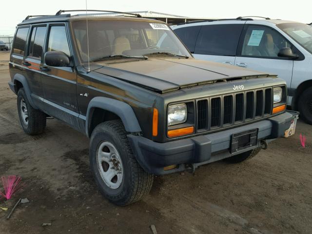 1J4FJ68SXWL185479 - 1998 JEEP CHEROKEE S GREEN photo 1