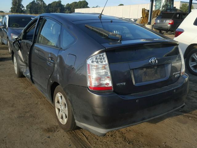 JTDKB20U783304101 - 2008 TOYOTA PRIUS GRAY photo 3