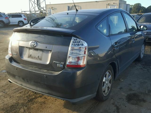 JTDKB20U783304101 - 2008 TOYOTA PRIUS GRAY photo 4