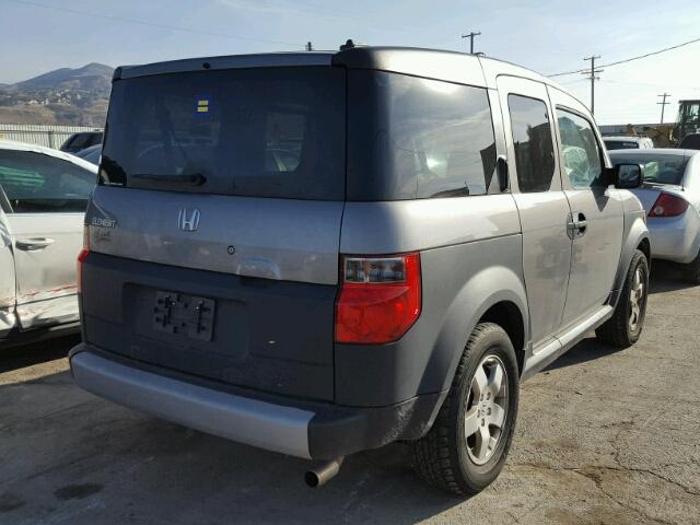 5J6YH28625L018029 - 2005 HONDA ELEMENT EX GRAY photo 4