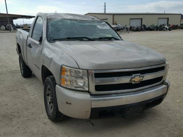 1GCEC14X88Z322533 - 2008 CHEVROLET SILVERADO SILVER photo 1