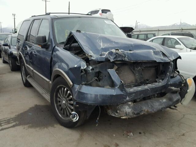 1FMPU18L93LC11560 - 2003 FORD EXPEDITION BLUE photo 1