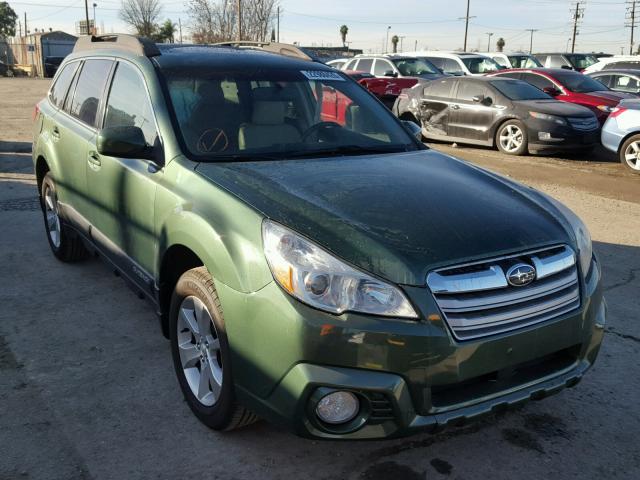 4S4BRBLC7E3220558 - 2014 SUBARU OUTBACK 2. GREEN photo 1