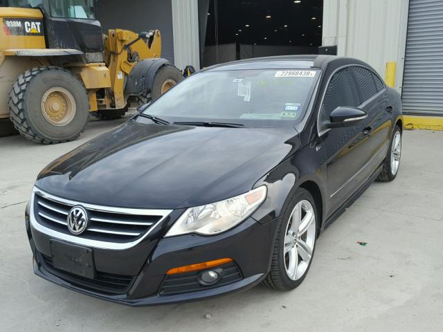 WVWMN7ANXCE511812 - 2012 VOLKSWAGEN CC SPORT BLACK photo 2