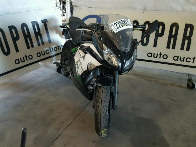 JKAEXEE17FDA17778 - 2015 KAWASAKI EX650 E GREEN photo 1