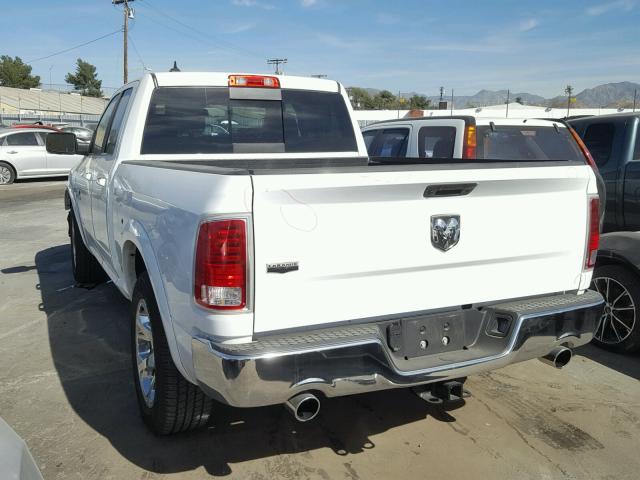 1C6RR6JT8HS751573 - 2017 RAM 1500 LARAM WHITE photo 3