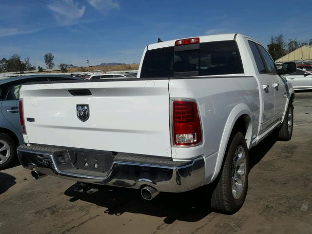 1C6RR6JT8HS751573 - 2017 RAM 1500 LARAM WHITE photo 4