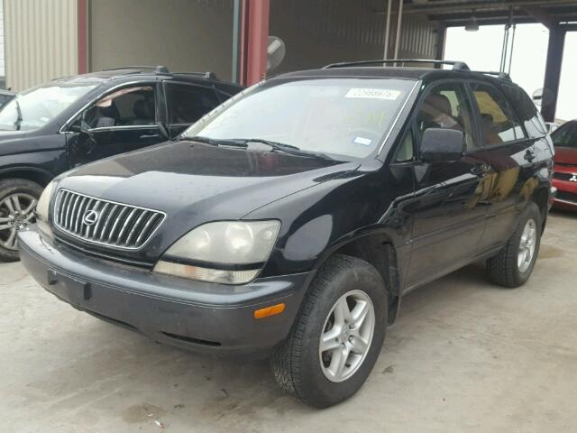 JT6HF10UXY0163820 - 2000 LEXUS RX 300 BLACK photo 2