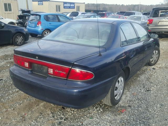 2G4WS52J731287025 - 2003 BUICK CENTURY CU BLUE photo 4