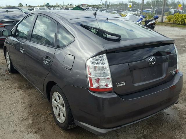 JTDKB20U583335380 - 2008 TOYOTA PRIUS GRAY photo 3