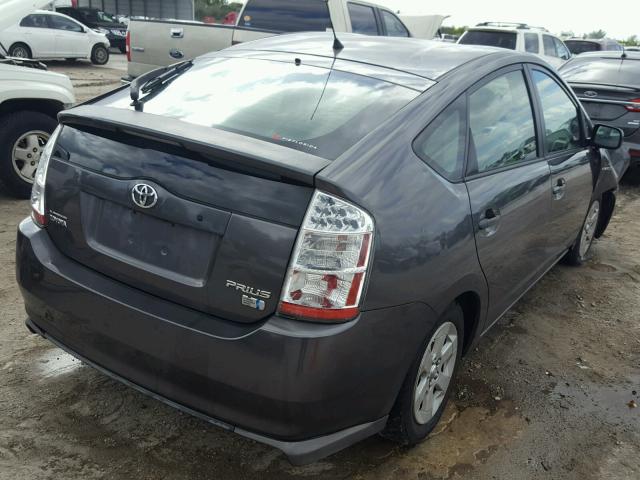 JTDKB20U583335380 - 2008 TOYOTA PRIUS GRAY photo 4