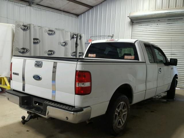 1FTPX12VX7NA79053 - 2007 FORD F150 WHITE photo 4