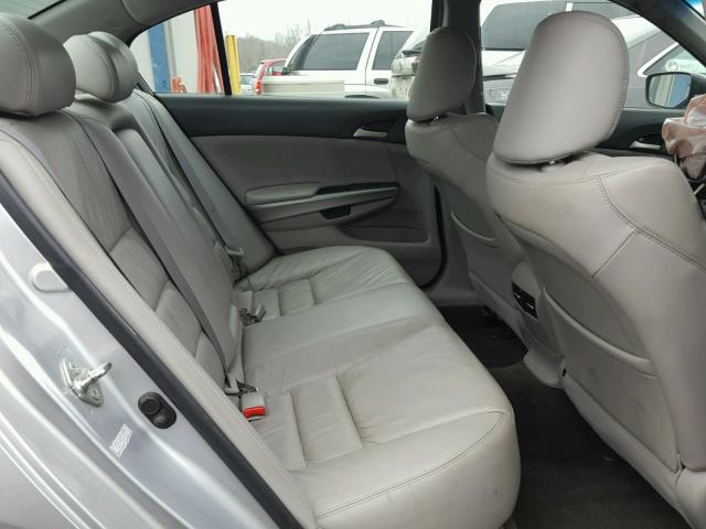 1HGCP2F81AA033779 - 2010 HONDA ACCORD EXL SILVER photo 6